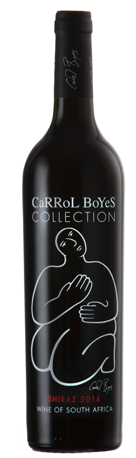 CARROL BOYES " COLLECTION  SHIRAZ 2014 ", 0.75 L., *WINESCOUT7*, SAUTH AFRICA - WESTERN CAPE
