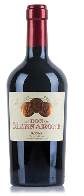 MANNARA " DON MANNARONE ROSSO TERRE SICILIANE IGT ". 0.75 L. *WINESCOUT7*, IT-SIZILIEN
