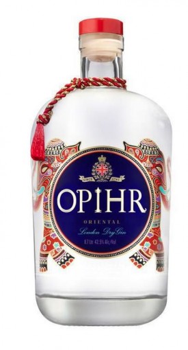  OPIHR " ORTIENTAL LONDON SPICED DRY GIN ", 0.70 L.*WINESCOUT7*, GB