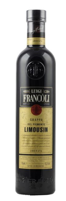 LUIGI FRANCOLI," GRAPPA LIMOUSIN BARRIQUE 3 ANNI ", 0.7.L., *WINESCOUT7*,ITALIEN-PIEMONT