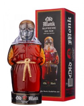 OLD MONK " SUPREME XXX YEARS OLD RUM ", 0.75 L *WINESCOUT7*, INDIEN