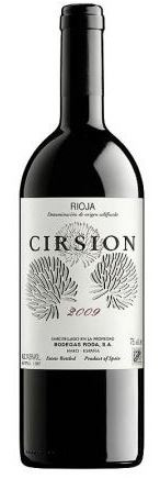 RODA " CIRSION 2009 ", 0.75 L.,*WINESCOUT7*, ESP-RIOJA
