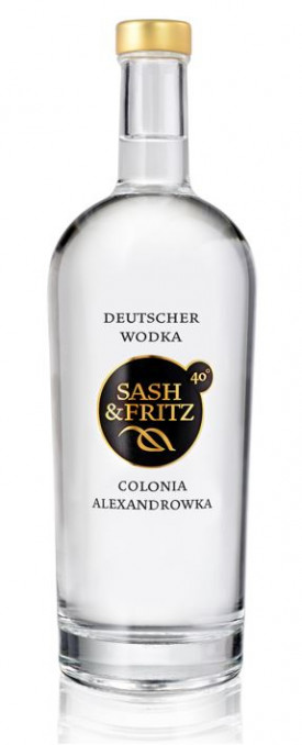 SASH & FRITZ " VODKA - COLONIA  ALEXANDROWKA ", 0.7L.,*WINESCOUT7*, DEUTSCHLAND - BERLIN
