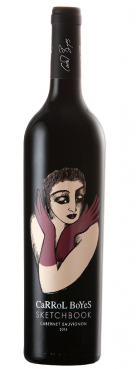 CARROL BOYES " SKETCHBOOK " CABERNET SAUVIGNON 2014, 0.75 L., *WINESCOUT7*, SAUTH AFRICA -WESTERN CAPE