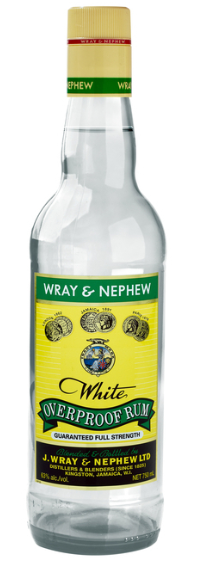 WRAY & NEPHEW OVERPROOF WHITE RUM, 0.7 L, *WINESCOUT*, JAMAIKA