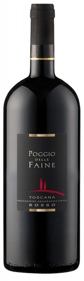 POGGIO DELLE FAINE " ROSSO IGT MAGNUM ", 1,5 L.,*WINESCOUT7*,ITALIEN-TOSKANA